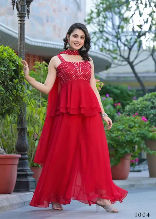 Readymade Plazzo Salwar Suit For Wedding