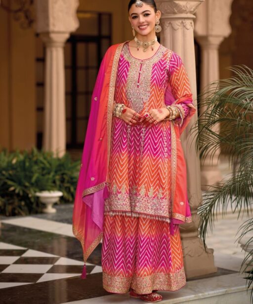 Printed Sharara Salwar Kameez