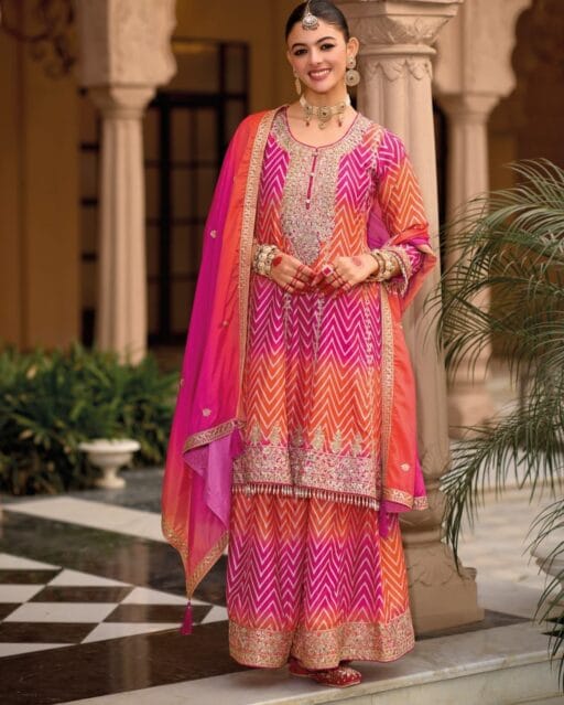 Printed Sharara Salwar Kameez