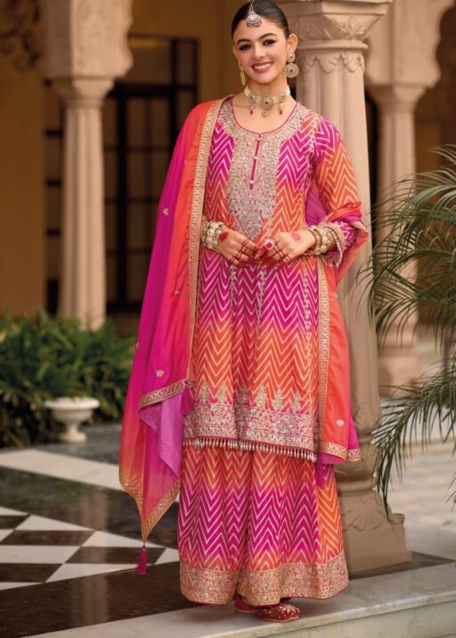 Printed Sharara Salwar Kameez