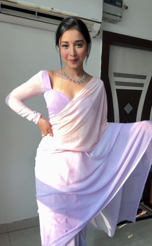 Plain Ready To Wear Sarees