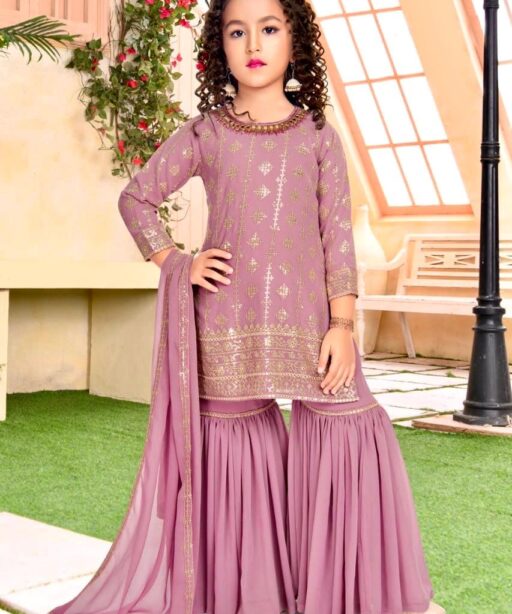 Sharara Suit For Small Kids