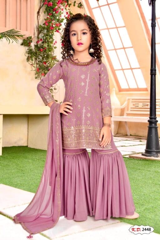 Sharara Suit For Small Kids