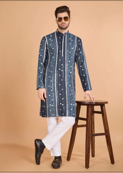 Mens Embroidery kurta