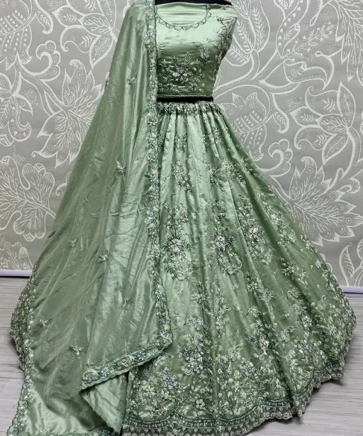 Bridal handwork Lehenga Choli