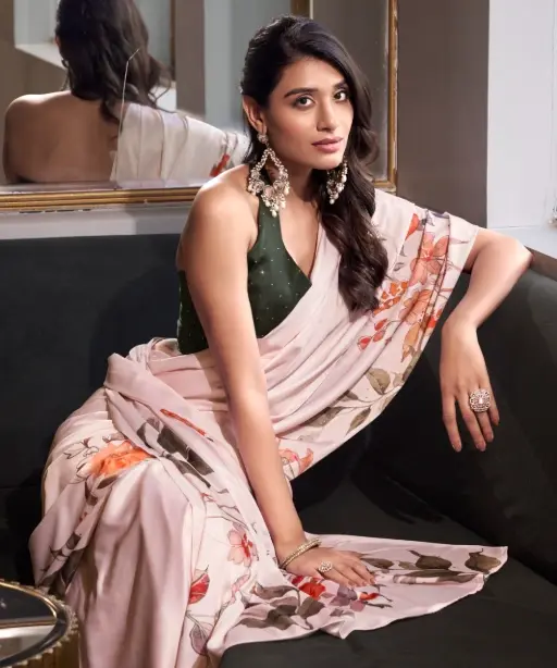 Designer Digital printed Party Wear Saree