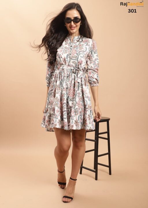 Pure Cotton Fancy Short Tops For Women