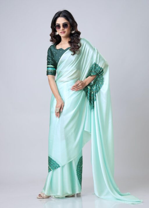 Designer Hand Free Saree For Women