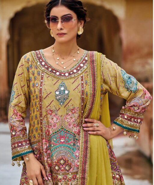Wedding Wear Rajwadi Sharara For Women