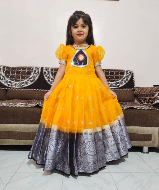 Beautiful Kids Wear Gown for Wedding