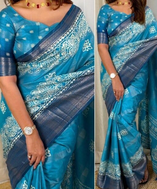 Cotton Silk Saree