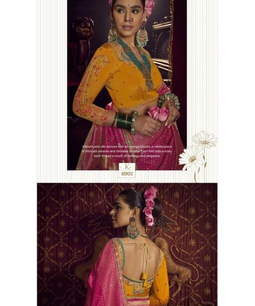 Exclusive Wedding Dola Silk Saree for Women