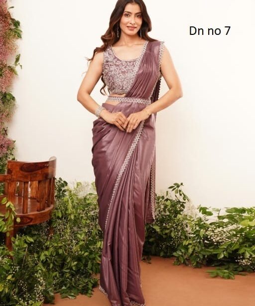 Fashionable Ready to Wear Saree for Wedding