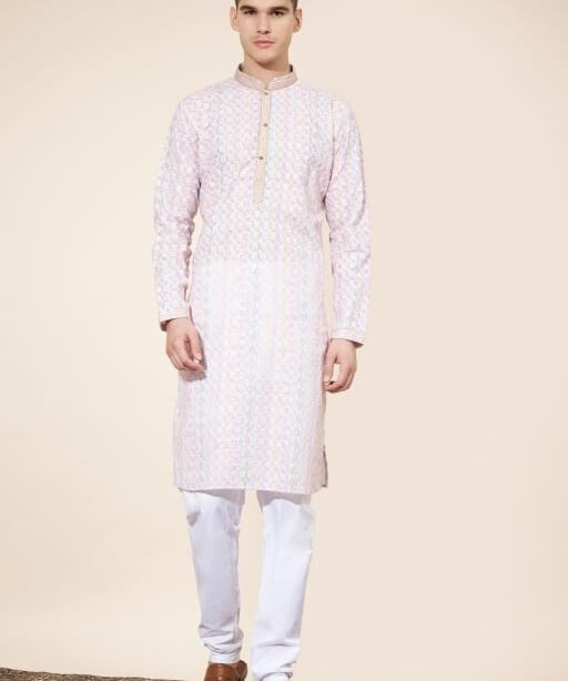 Heavy Cotton Digital Printed Lakhnavi Ethnic Kurta