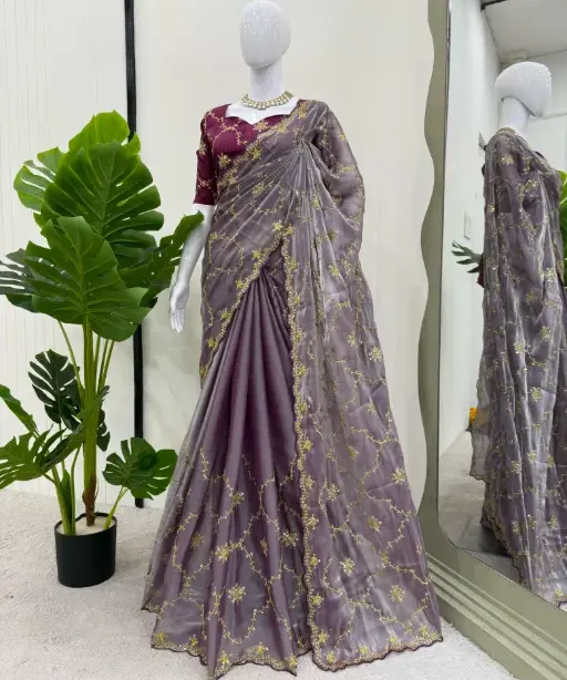 Jimmy Chu Wedding Saree for Women