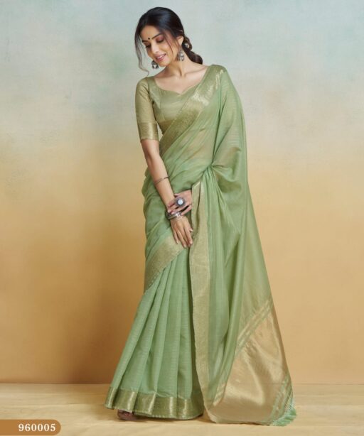 Pure Handloom Khadi Silk Ethnic Saree