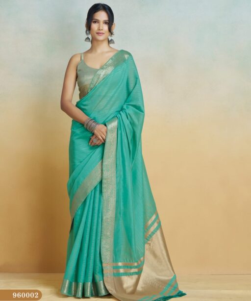 Pure Handloom Khadi Silk Ethnic Saree