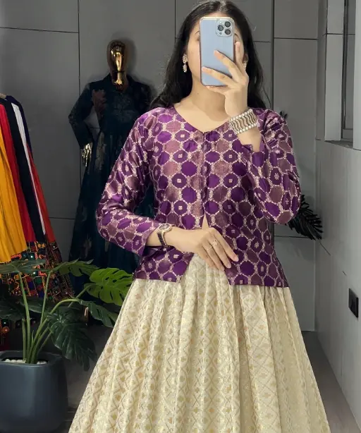 Silk Indo Western