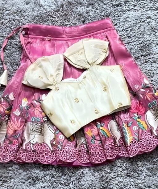 Small Girl Lehenga Choli For Wedding