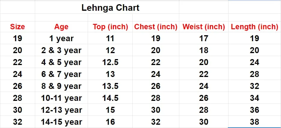 Wedding Wear Kids Lehenga Choli Design - Image 9