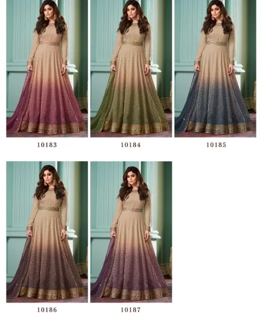 Heavy Embroidery Work Anarkali Suit for Wedding