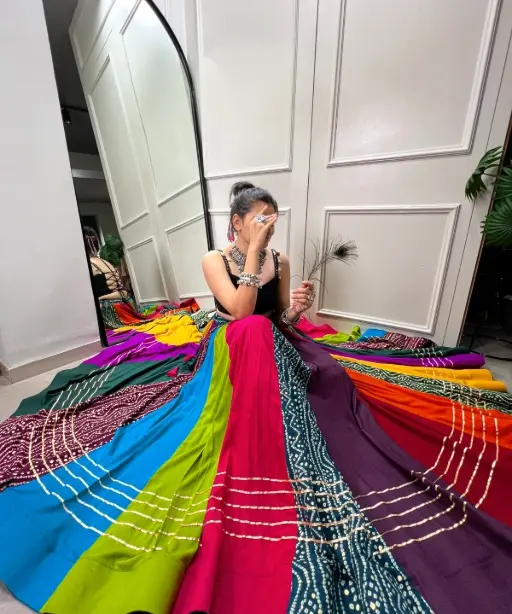 Readymade Multi Color Navratri Chaniya Choli