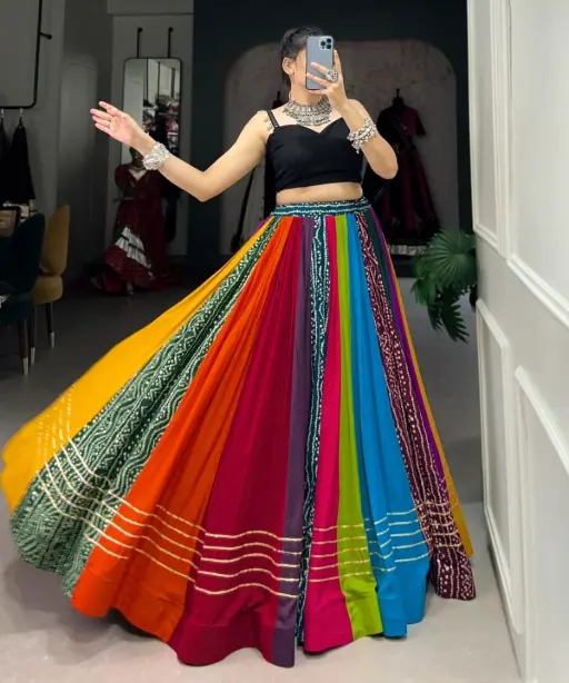 Readymade Multi Color Navratri Chaniya Choli