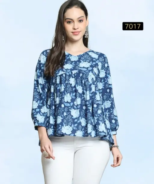 Stylish Tunic Tops with Handwork