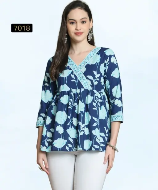 Stylish Tunic Tops with Handwork