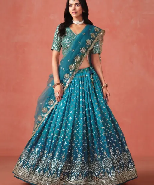 Wedding Wear Expensive Padding Lehenga Choli