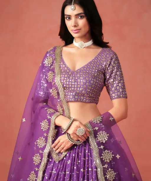 Wedding Wear Expensive Padding Lehenga Choli