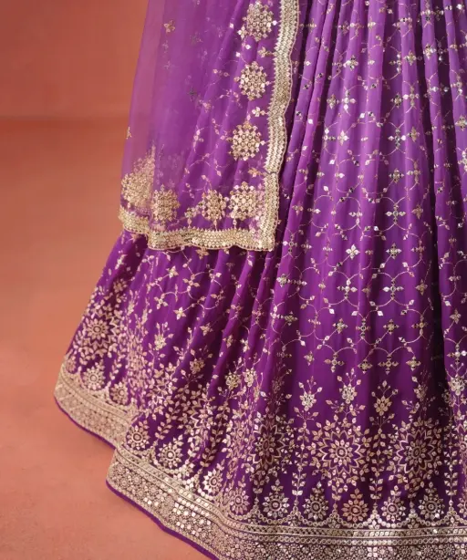 Wedding Wear Expensive Padding Lehenga Choli