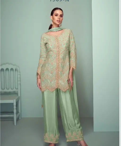 Wedding Wear Suit With Short Shirt