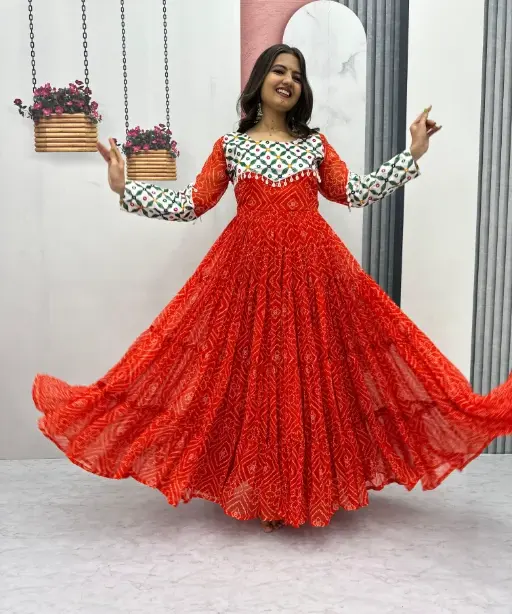 Big Flair Navratri Garba Gown
