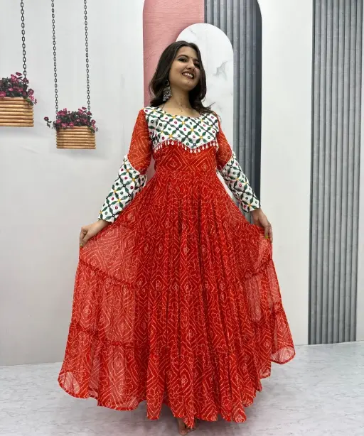 Big Flair Navratri Garba Gown