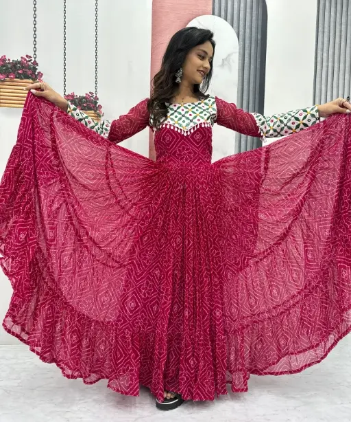 Big Flair Navratri Garba Gown