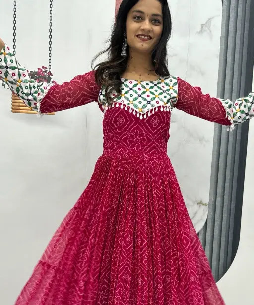 Big Flair Navratri Garba Gown