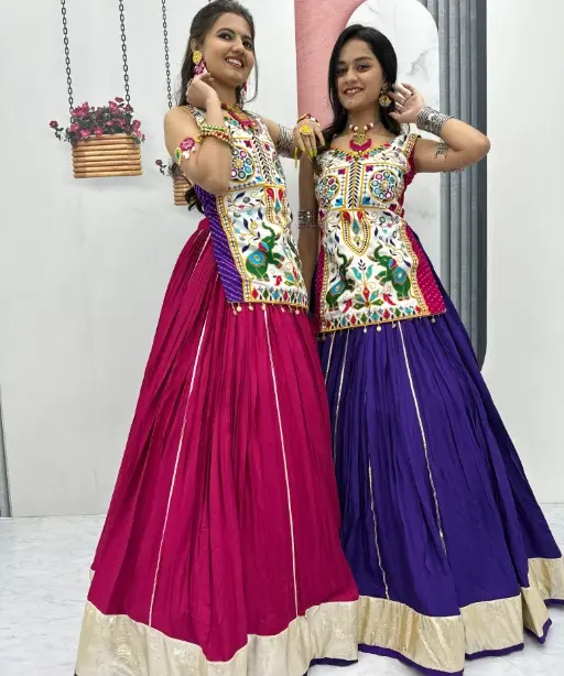 Buy Navratri Lehenga with Kedia for Garba 2025