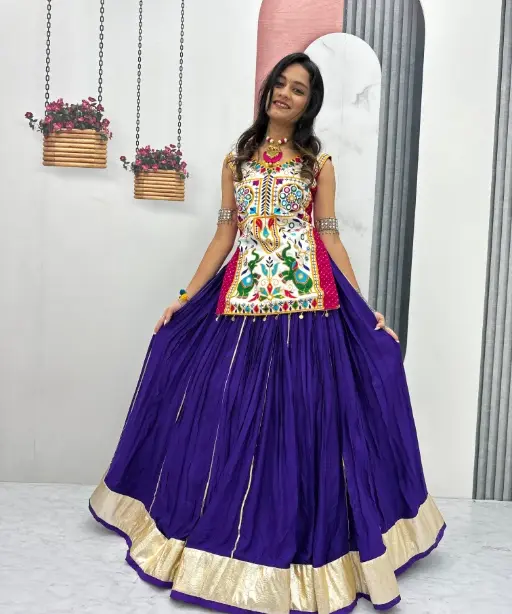 Buy Navratri Lehenga with Kedia for Garba 2025