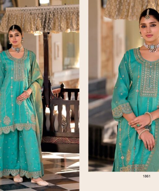 Buy Stylish Readymade Palazzo Suits for Wedding