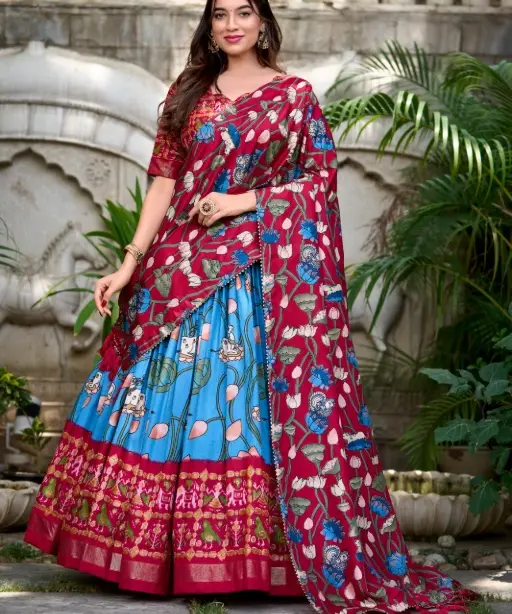 Buy Traditional Pichwai And Patola Printed Lehenga Choli