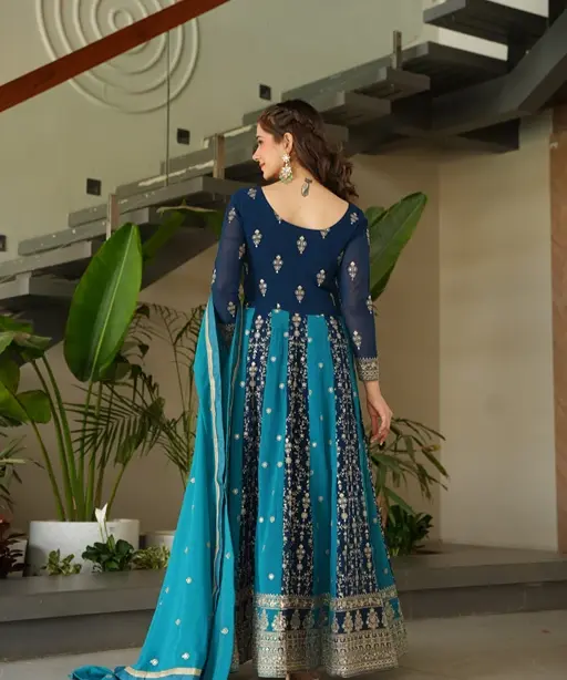 Designer Wedding Wear Readymade Anarkali Suit