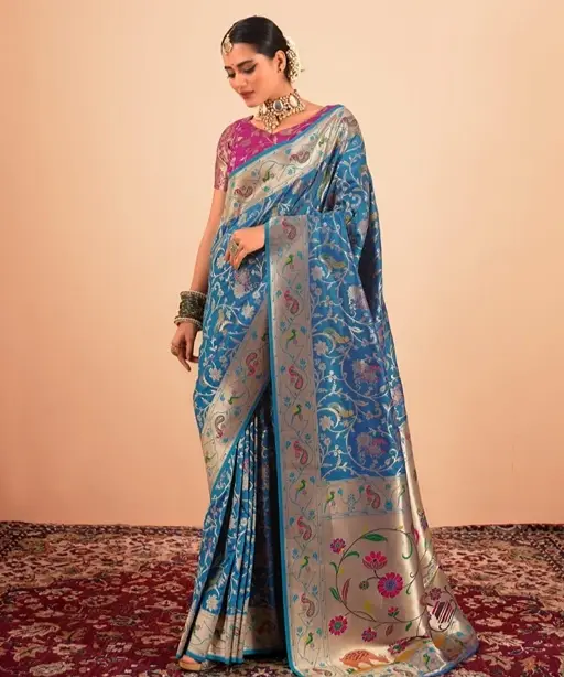 Festive Wear Paithani Silk Saree