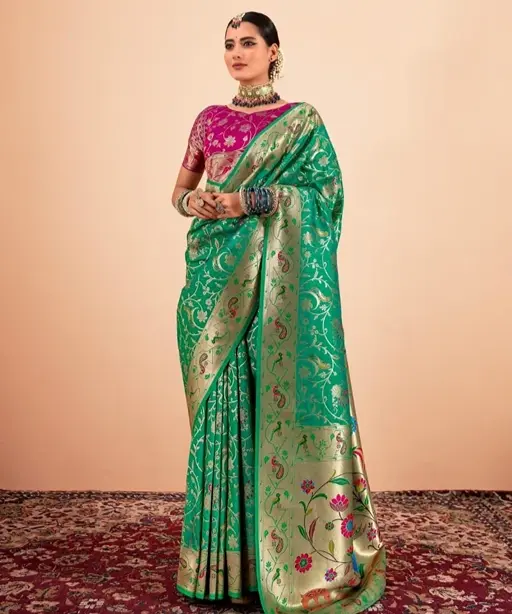 Festive Wear Paithani Silk Saree