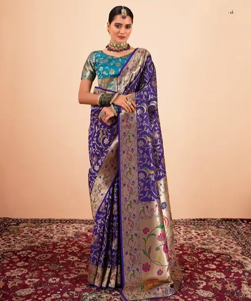 Festive Wear Paithani Silk Saree