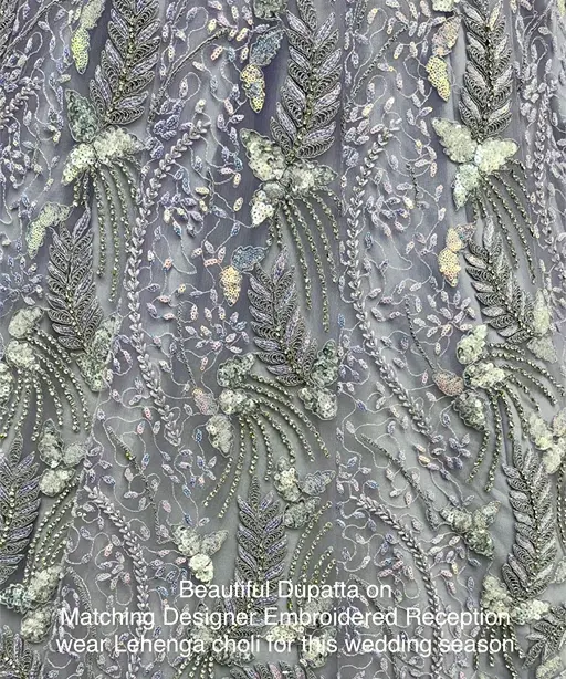 Heavy Net Bridal Lehenga Choli