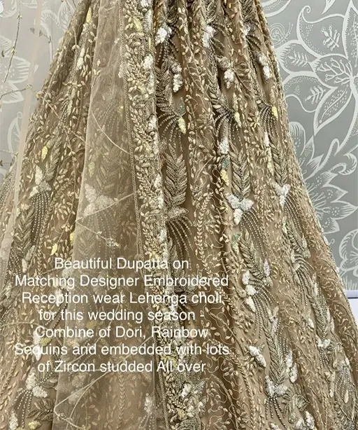 Heavy Net Bridal Lehenga Choli