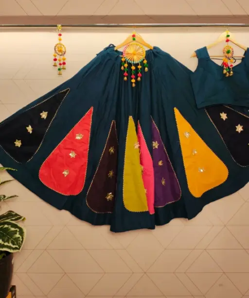 Rayon Readymade Big Flair Chaniya for Dandiya Night