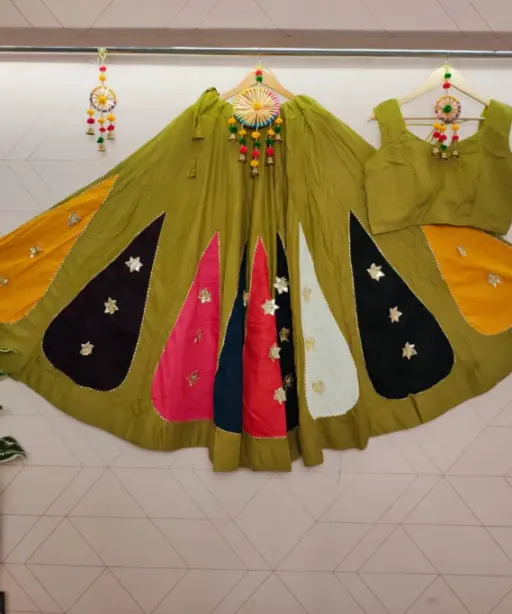 Rayon Readymade Big Flair Chaniya for Dandiya Night