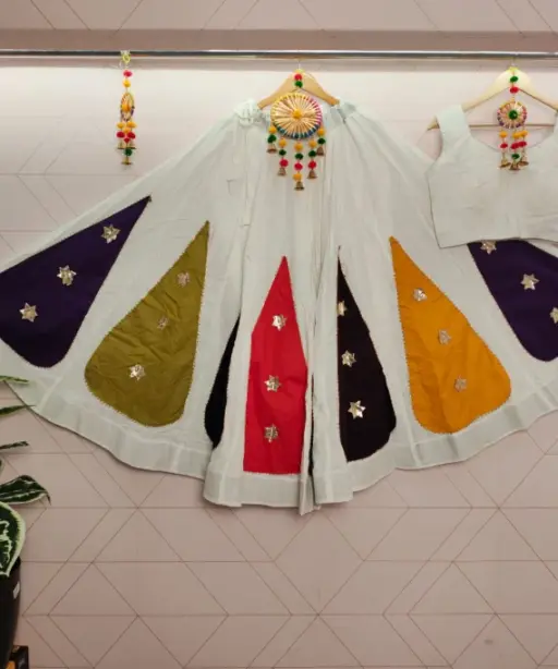Rayon Readymade Big Flair Chaniya for Dandiya Night